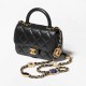 Chanel Mini Flap Bag With Top Handle Bijoux Chain Chanel bag