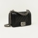 Small Chanel Leboy Handbag Calfskin and Ruthenium-Finish Metal Chain Bag Classic Flap Bag