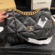 Chanel 19 MAXI Handbag Lambskin Classic Flap Bag Fashion Shoulder Bag Chanel Bag