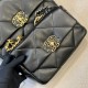 Chanel 19 Handbag Lambskin Classic Flap Bag Fashion Shoulder Bag Chanel Bag