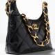 Chanel Small Hobo Bag Lambskin Shopping Bag Shoulder bag