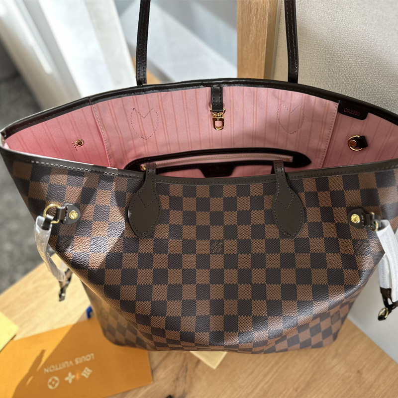 Louis Vuitton Neverfull Damier Ebene Large Shopping Bag Classic Tote bag