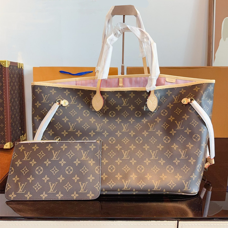 Louis Vuitton Neverfull Monogram Large Shopping Bag Classic Tote bag