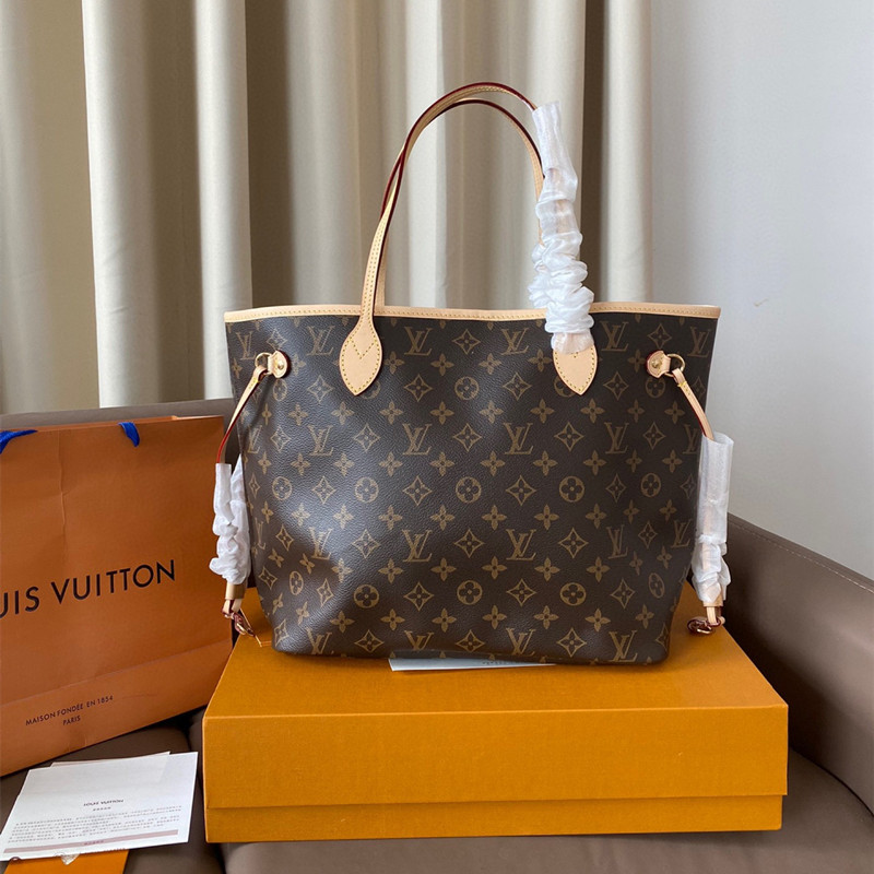 Louis Vuitton Neverfull Monogram Large Shopping Bag Classic Tote bag