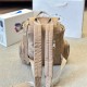 Prada Beige Small Backpack Fashion backpack